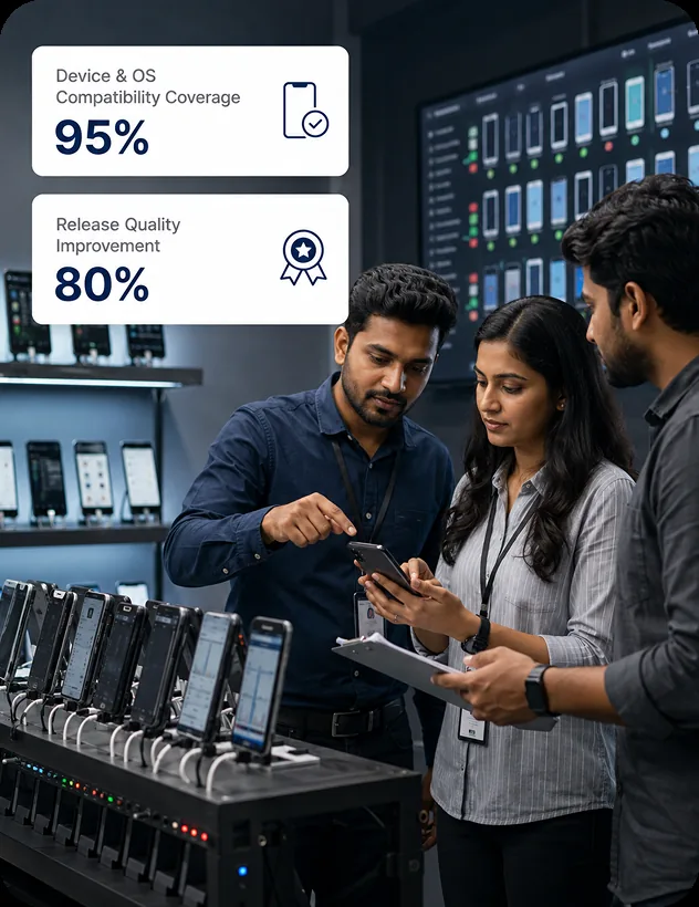 Mobile app testing company in Dubai, Vervali Systems