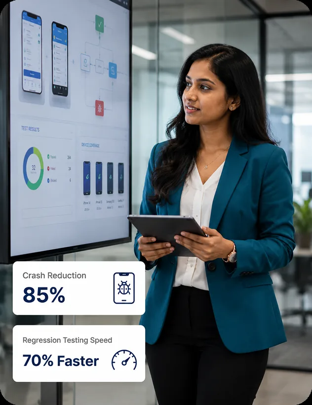 Mobile app testing company in Dubai, Vervali Systems